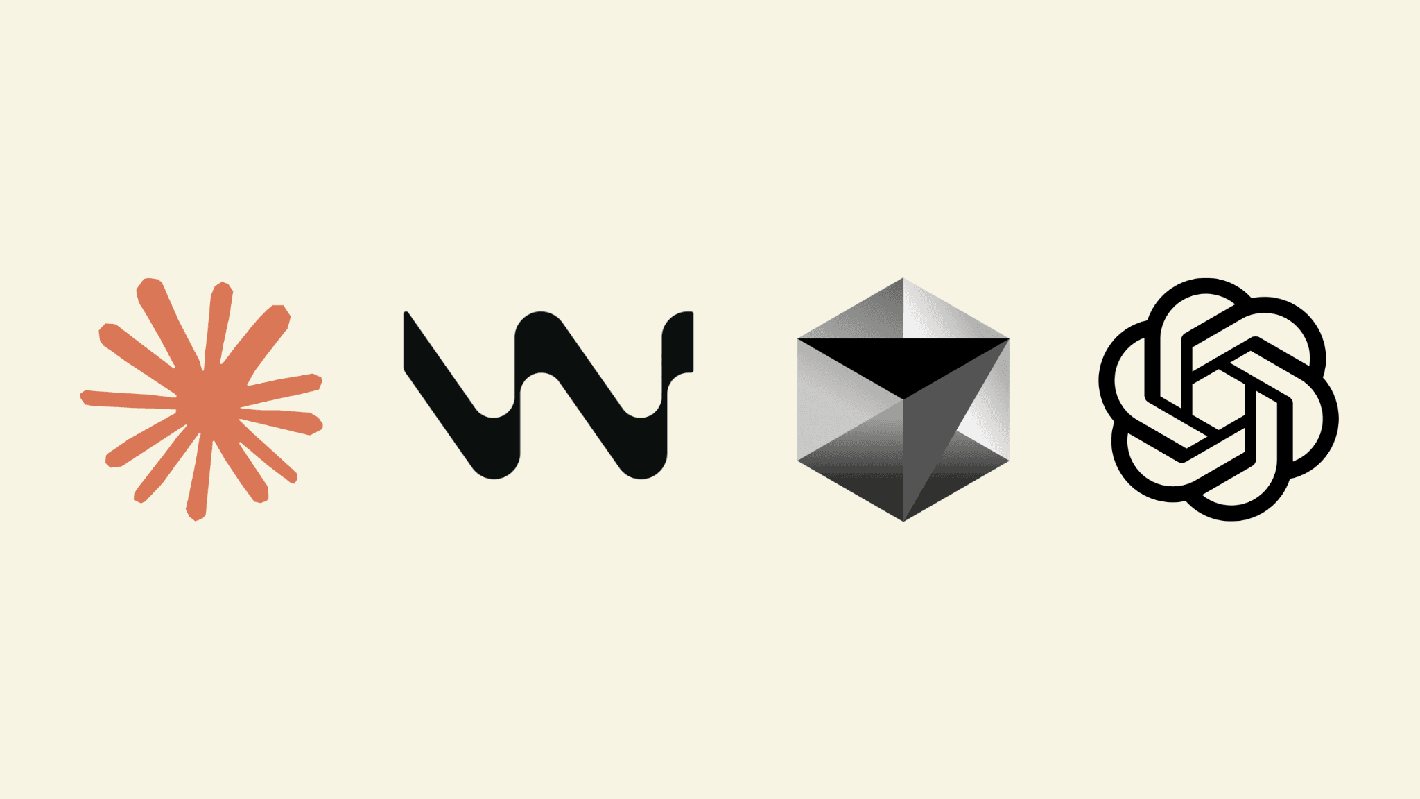 Claude, Windsurf, Cursor and Chatgpt Logo